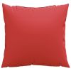 Throw Pillows 4 pcs Red 23.6"x23.6" Fabric