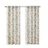 Jacquard Printed Room Darkening Curtain Panel(Only 1 Pc Panel