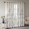 Burnout Printed Curtain Panel(Only 1 Pc Panel)